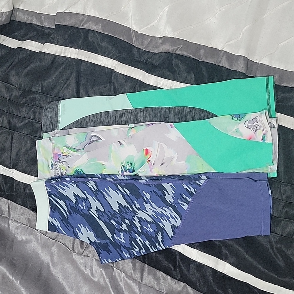 Girls capri leggings. Nike and adidas